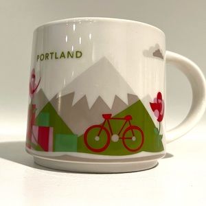 Starbucks Cup Portland You Are Here City Coffee Mug